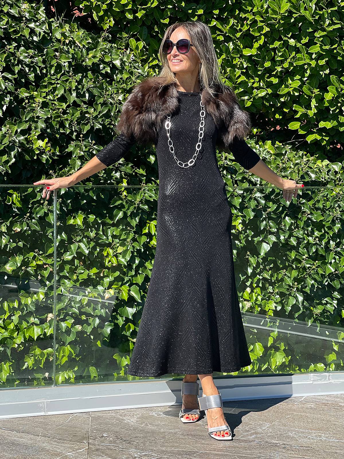 Vestido Marga slim negro - Imagen 2
