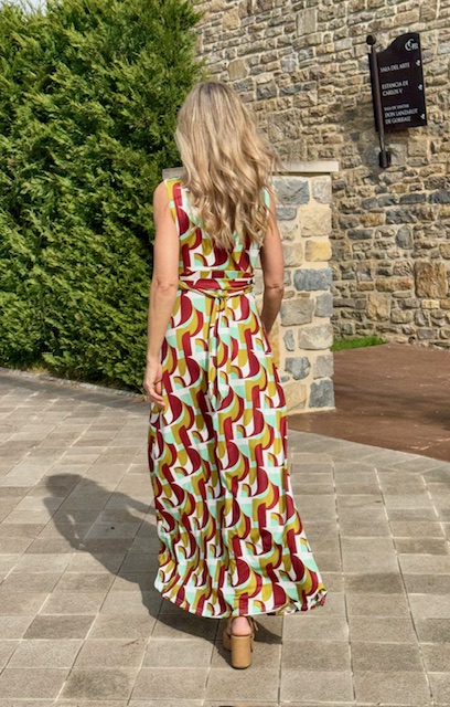 Vestido Fifi Geométrico - Imagen 4