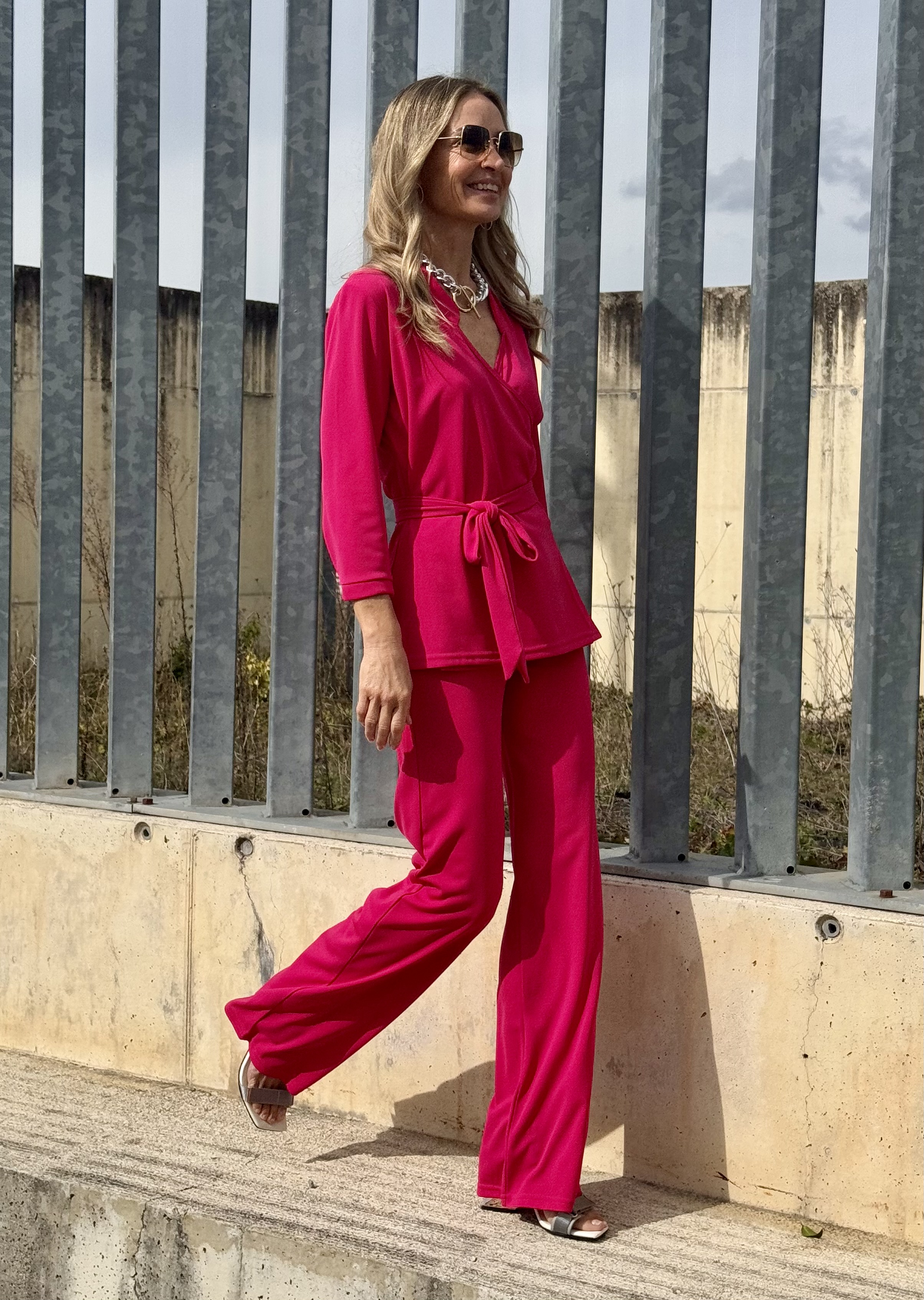 Conjunto Marie fucsia - Imagen 3