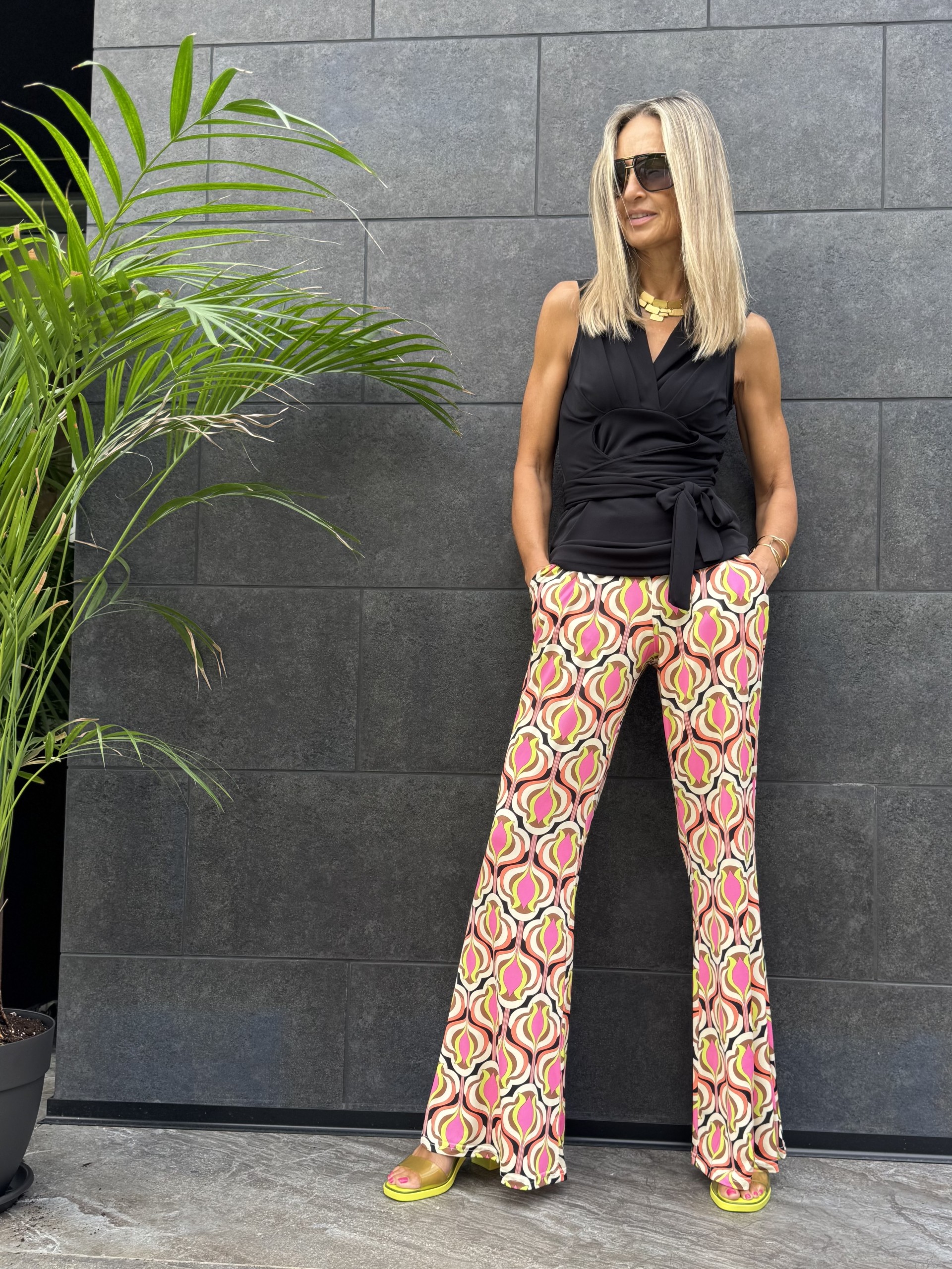 Pantalón Soul largo geométrico - Imagen 1