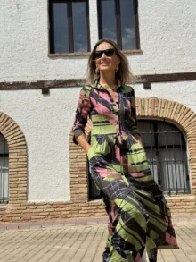 Vestido Cocole estampado