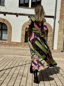 Vestido Cocole estampado