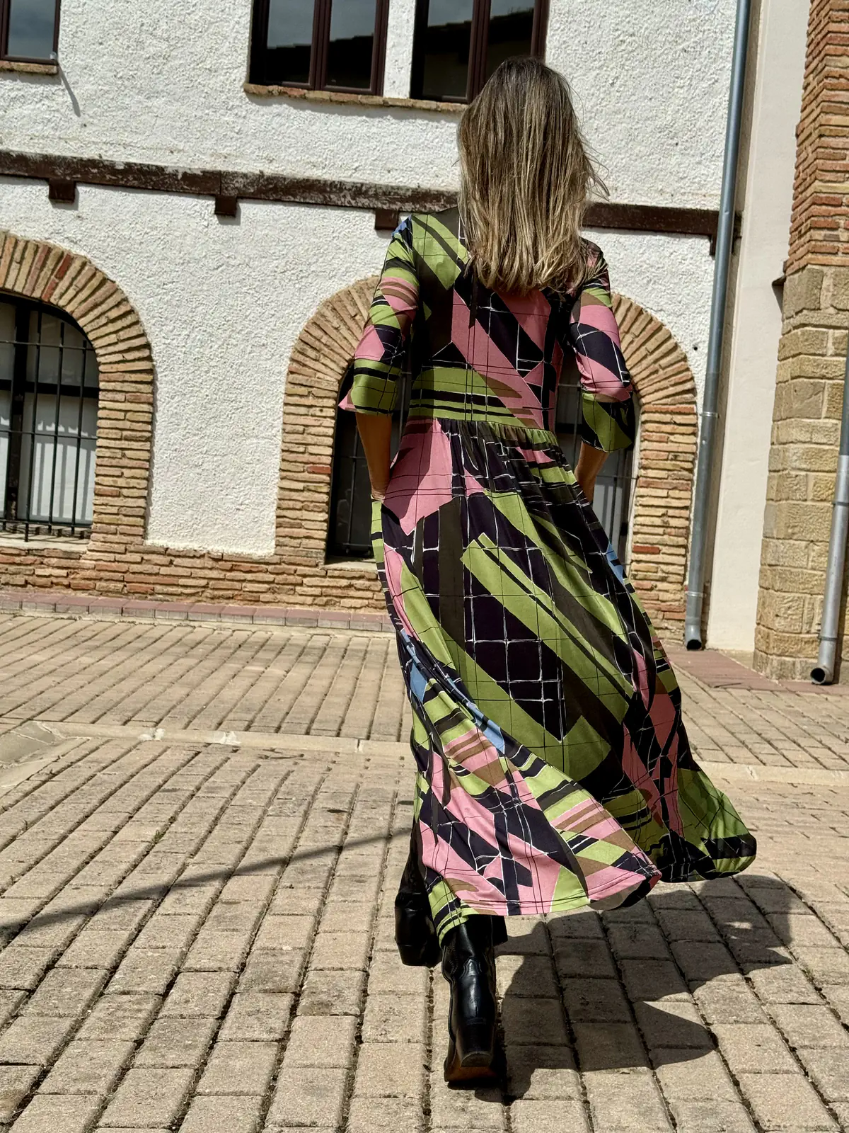 Vestido Cocole estampado